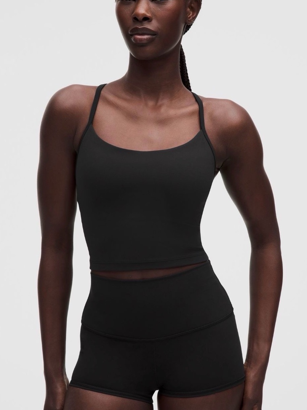 Lululemon Flow Y Cropped Tank